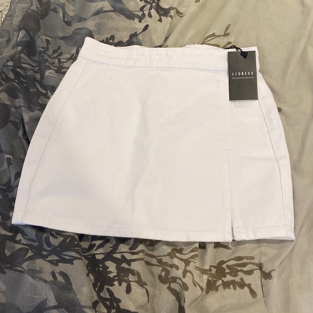 Princess Polly White Mini Skirt